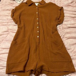 L Space Linen Romper